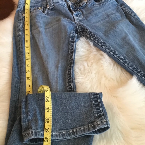 Miss me Sz 27 JP5616B Boot Jeans - Picture 4 of 7